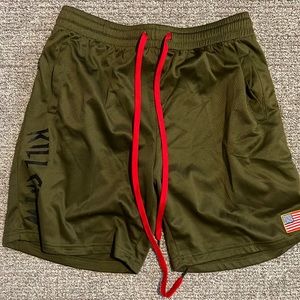 KillCrew gym shorts